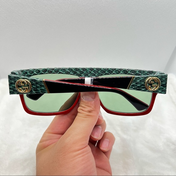 Gucci New Authentic Snake Sunglasses - Picture 5 of 9
